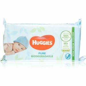 Huggies Pure Biodegradable tisztító törlőkendő gyermekeknek 56 db