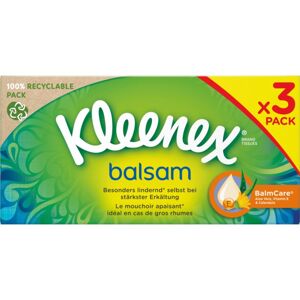 Kleenex Balsam Triple Box papírzsebkendő 3x64 db