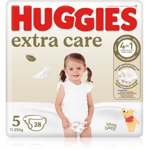Huggies Extra Care Size 5 eldobható pelenkák 11-25 kg 28 db
