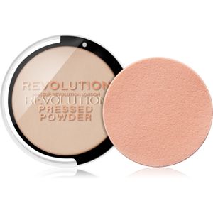 Makeup Revolution Pressed Powder kompakt púder árnyalat Translucent 7,5 g
