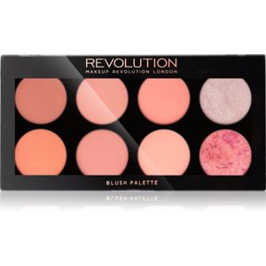 Makeup Revolution Ultra Blush arcpirosító paletta árnyalat Hot Spice 13 g