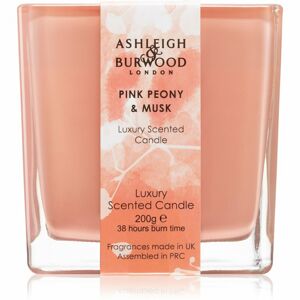 Ashleigh & Burwood London Life in Bloom Pink Peony & Musk illatgyertya 200 g
