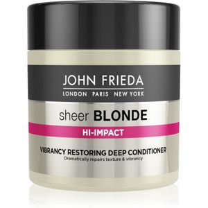 John Frieda Sheer Blonde Flawless Recovery mélyregeneráló kondicionáló a szőke és melírozott hajra 150 ml