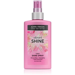 John Frieda Vibrant Shine multifunkciós hajspray a fénylő és selymes hajért 150 ml