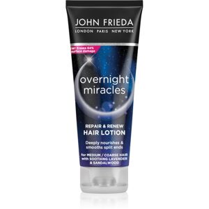 John Frieda Overnight Miracles éjszakai balzsam a táplálásért és hidratálásért 100 ml