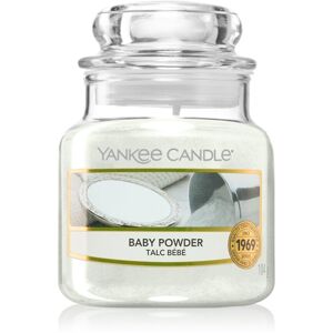 Yankee Candle Baby Powder illatgyertya Classic kis méret 104 g