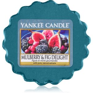 Yankee Candle Mulberry & Fig illatos viasz aromalámpába 22 g
