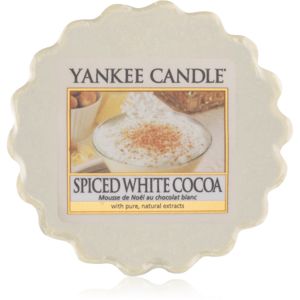 Yankee Candle Spiced White Cocoa illatos viasz aromalámpába 22 g