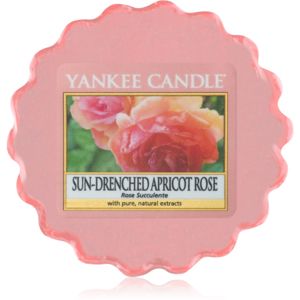 Yankee Candle Sun-Drenched Apricot Rose illatos viasz aromalámpába 22 g