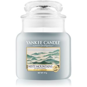 Yankee Candle Misty Mountains illatos gyertya Classic közepes méret