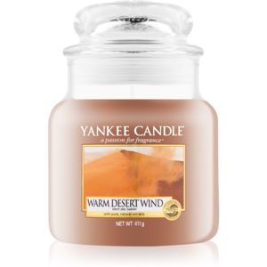 Yankee Candle Warm Desert Wind illatos gyertya Classic közepes méret 411 g