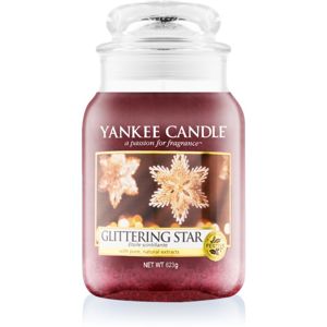 Yankee Candle Glittering Star illatos gyertya Classic nagy méret 623 g
