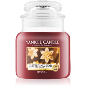 Yankee Candle Glittering Star illatos gyertya Classic közepes méret 411 g