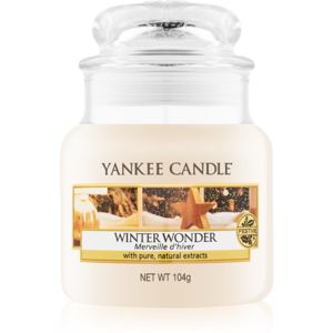 Yankee Candle Winter Wonder illatos gyertya Classic kis méret 104 g