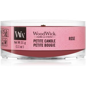 Woodwick Rose viaszos gyertya fa kanóccal 31 g