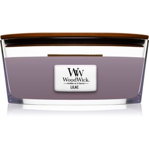 Woodwick Lilac illatos gyertya fa kanóccal (hearthwick) 453,6 g