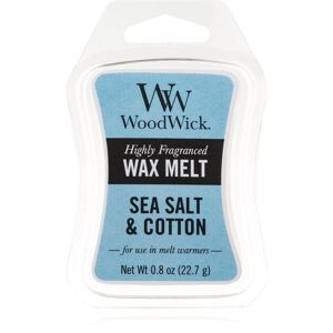 Woodwick Sea Salt & Cotton illatos viasz aromalámpába 22.7 g