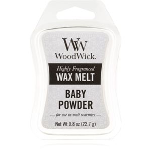 Woodwick Baby Powder illatos viasz aromalámpába 22,7 g