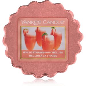 Yankee Candle White Strawberry Bellini illatos viasz aromalámpába 22 g