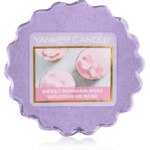 Yankee Candle Sweet Morning Rose illatos viasz aromalámpába 22 g