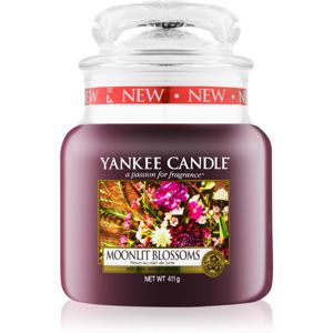 Yankee Candle Moonlit Blossoms illatos gyertya Classic közepes méret