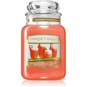 Yankee Candle White Strawberry Bellini illatos gyertya Classic nagy méret