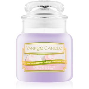 Yankee Candle Sweet Morning Rose illatos gyertya Classic kis méret 104 g