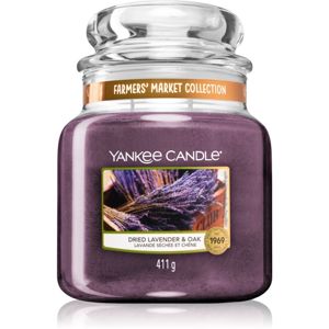 Yankee Candle Dried Lavender & Oak illatgyertya Classic nagy méret 411 g