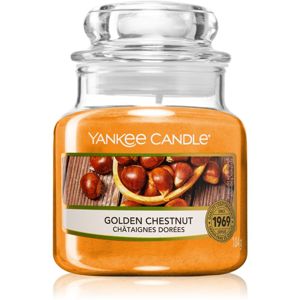 Yankee Candle Golden Chestnut illatos gyertya Classic kis méret 104 g