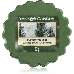 Yankee Candle Evergreen Mist illatos viasz aromalámpába 22 g