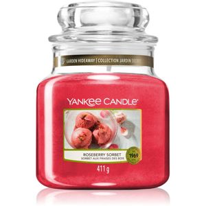 Yankee Candle Roseberry Sorbet illatos gyertya Classic nagy méret 411 g