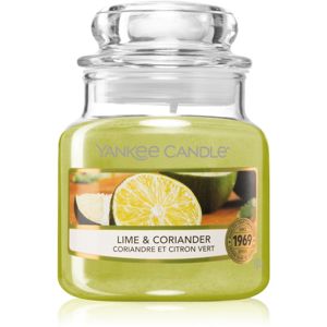 Yankee Candle Lime & Coriander illatos gyertya 104 g