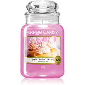 Yankee Candle Sweet Bunny Treats illatos gyertya Classic nagy méret 623 g