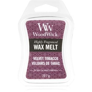 Woodwick Velvet Tobacco illatos viasz aromalámpába 22.7 g