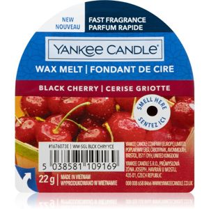 Yankee Candle Black Cherry illatos viasz aromalámpába 22 g