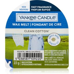 Yankee Candle Clean Cotton illatos viasz aromalámpába 22 g