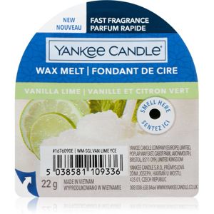 Yankee Candle Vanilla Lime illatos viasz aromalámpába 22 g