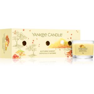 Yankee Candle Autumn Sunset ajándékszett 3x37 g