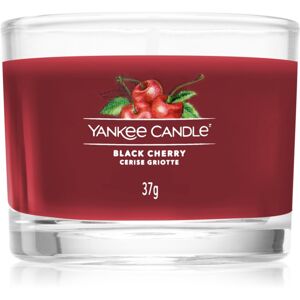 Yankee Candle Black Cherry viaszos gyertya glass 37 g