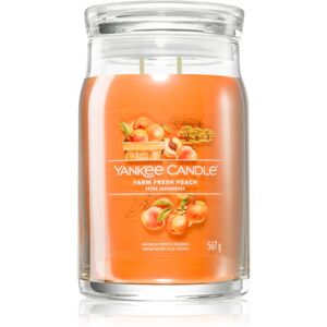 Yankee Candle Farm Fresh Peach illatgyertya Signature 567 g