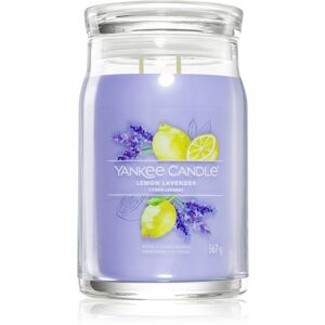 Yankee Candle Lemon Lavender illatgyertya Signature 567 g