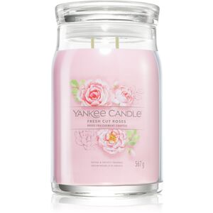 Yankee Candle Fresh Cut Roses illatgyertya Signature 567 g