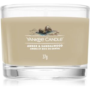 Yankee Candle Amber & Sandalwood viaszos gyertya 37 g