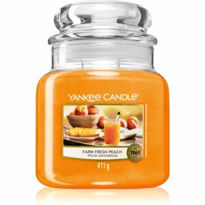 Yankee Candle Farm Fresh Peach illatgyertya 411 g