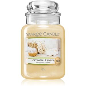 Yankee Candle Soft Wool & Amber illatgyertya 623 g