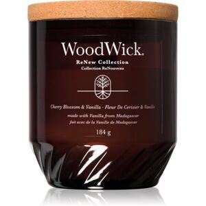 Woodwick Cherry Blossom & Vanilla illatgyertya fa kanóccal 184 g