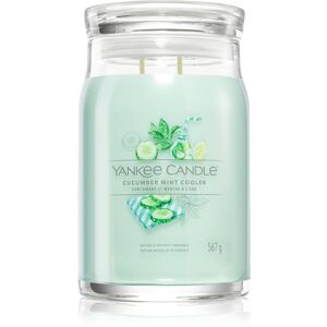Yankee Candle Cucumber Mint Cooler illatgyertya Signature 567 g