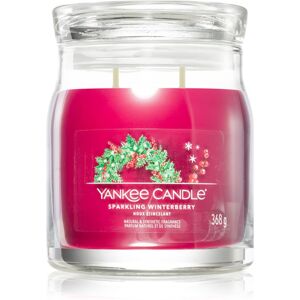 Yankee Candle Sparkling Winterberry illatgyertya Signature 368 g