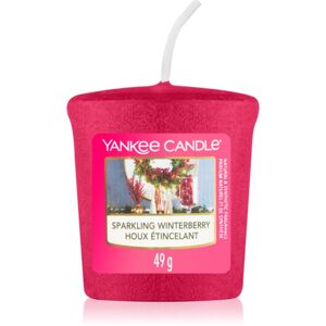 Yankee Candle Sparkling Winterberry viaszos gyertya Signature 49 g