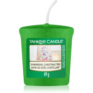 Yankee Candle Shimmering Christmas Tree viaszos gyertya 49 g